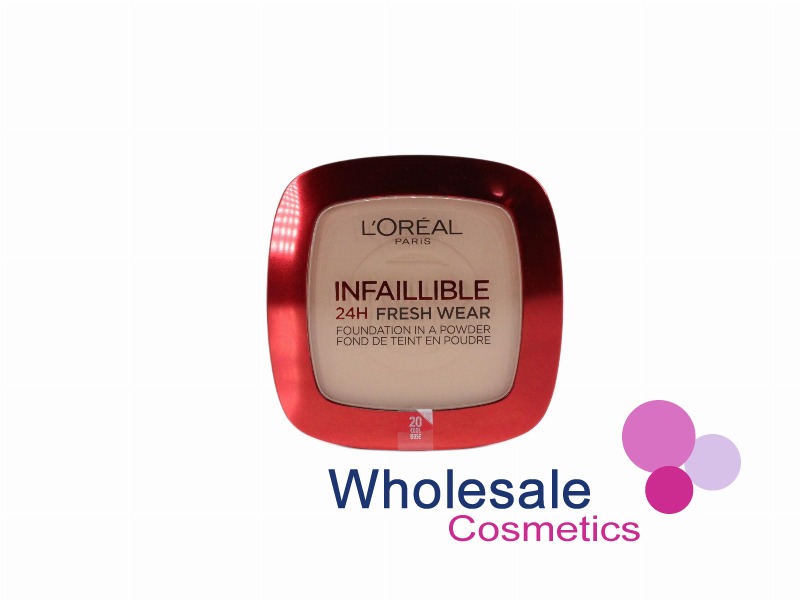 6 x L'Oreal Paris Infaillible 24H Fresh Wear Foundation - 20 COOL ROSE